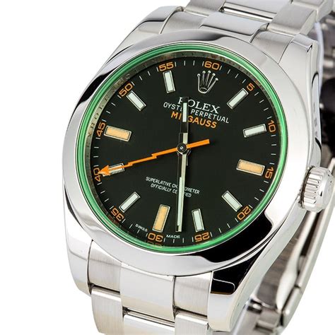 rolex milgauss green price|其他.